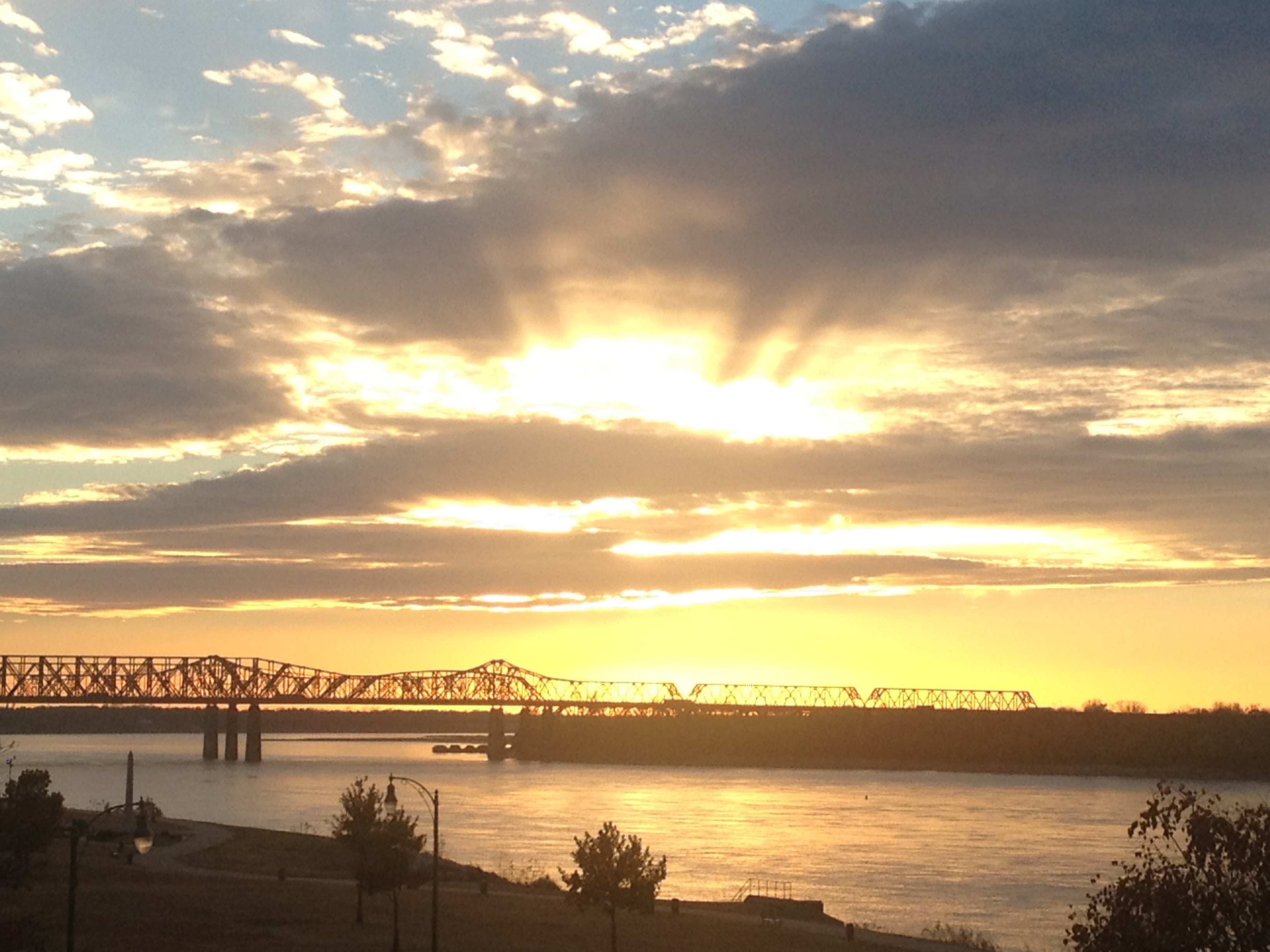 Memphis sunset